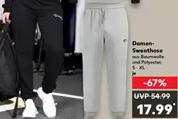 Kaufland SMILODOX Damen Sweathose Angebot