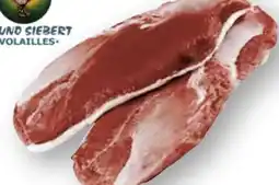 Scheck-in-Center Les Volailles Bruno Siebert Flugentenbrustfilets Angebot