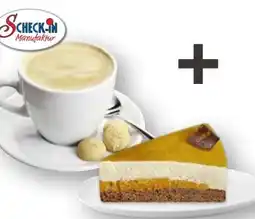 Scheck-in-Center Scheck-in Manufaktur Tasse Kaffee + 1 Stück Mandarinen Schmandcreme-Torte Angebot