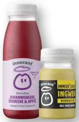 Scheck-in-Center Innocent Smoothie Angebot