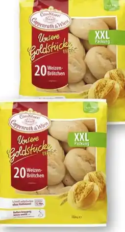 Scheck-in-Center Coppenrath & Wiese Unsere Goldstücke Fußball Weizenbrötchen Angebot