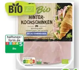 Scheck-in-Center Edeka Bio Hinterkochschinken Angebot