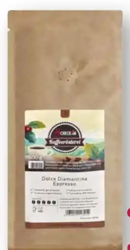 Scheck-in-Center Scheck-in Kaffeerösterei Dolce Diamantina Espresso Angebot