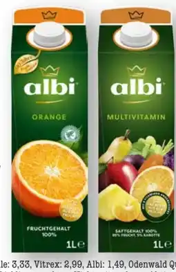 Scheck-in-Center Albi Saft Angebot