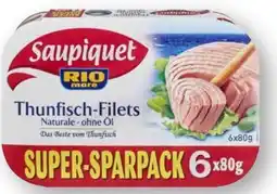 Scheck-in-Center Saupiquet Thunfisch-Filets Naturale - ohne Öl XXL Angebot