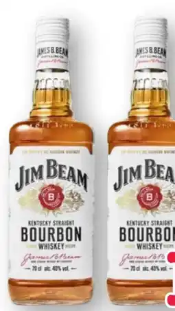 Scheck-in-Center Jim Beam Kentuckey Straight Bourbon Whiskey Angebot