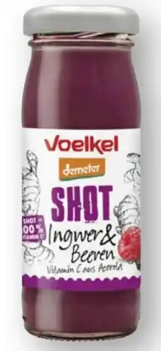 Scheck-in-Center Voelkel Shot Ingwer & Beeren Angebot