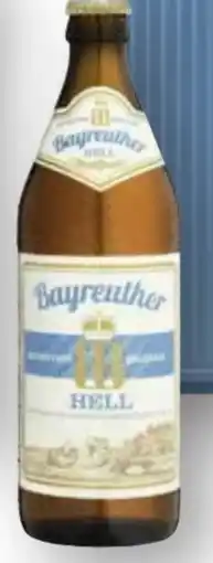 Scheck-in-Center Bayreuther Brauhaus Hell Angebot