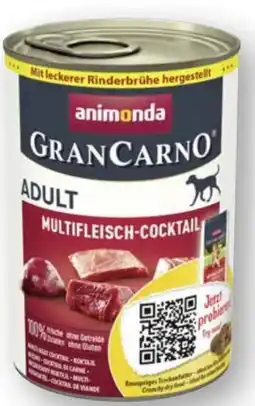 Scheck-in-Center Animonda Gran Carno Hundenahrung Angebot