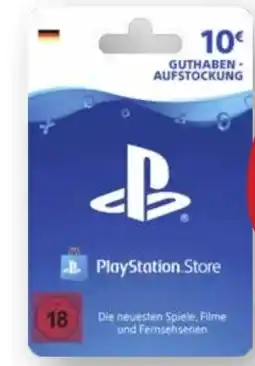 Scheck-in-Center Sony PlayStation Store Guthaben Angebot