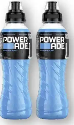 Scheck-in-Center Powerade Mountain Blast Angebot