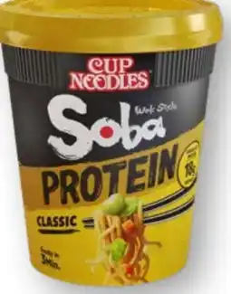 Scheck-in-Center Nissin Cup Noodles Soba Protein Angebot