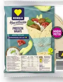 Scheck-in-Center Edeka Herzstücke Protein Wraps Angebot