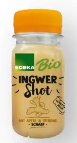 Scheck-in-Center Edeka Bio Ingwer Shot Angebot