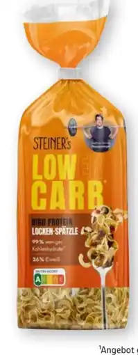 Scheck-in-Center Steiner's Low Carb High Protein Locken-Spätzle Angebot