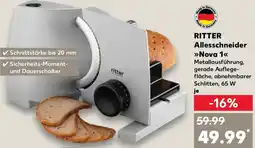 Kaufland RITTER Allesschneider Nova 1 Angebot