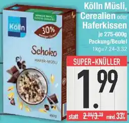 E-Center Kölln Müsli, Cerealien oder Haferkissen Angebot
