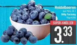 E-Center Heidelbeeren Angebot