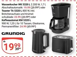 Globus GRUNDIG Wasserkocher WK 5320 L Angebot