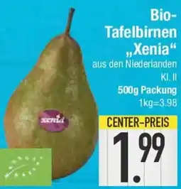 E-Center Bio Tafelbirnen ,,Xenia" Angebot