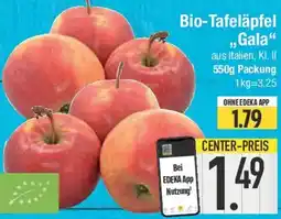 E-Center Bio-Tafeläpfel Gala Angebot