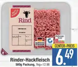 E-Center Gut & Günstig Rinder-Hackfleisch Angebot