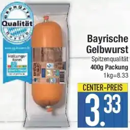 E-Center Bayrische Gelbwurst Angebot