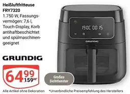 Globus GRUNDIG Heißluftfritteuse FRY7320 Angebot