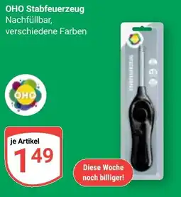 Globus OHO Stabfeuerzeug Angebot