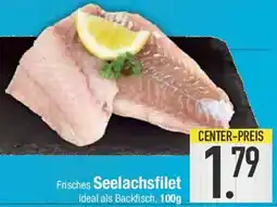 E-Center Frisches Seelachsfilet Angebot