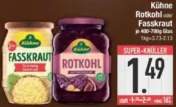 E-Center Kühne Rotkohl oder Fasskraut Angebot