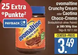 E-Center Ovomaltine Crunchy Cream oder Caotina Choco-Creme Angebot