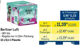 METRO Berliner Luft Angebot