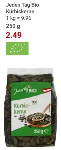 Globus Jeden Tag Bio Kürbiskerne Angebot