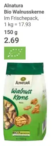 Globus Alnatura Bio Walnusskerne Angebot