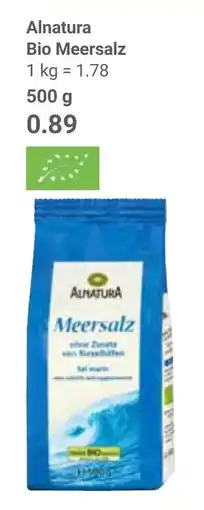 Globus Alnatura Bio Meersalz Angebot