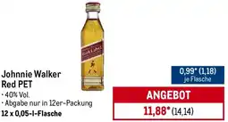 METRO Johnnie Walker Red PET Angebot