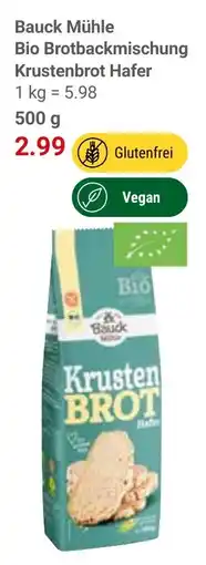 Globus Bauck Mühle Bio Brotbackmischung Angebot