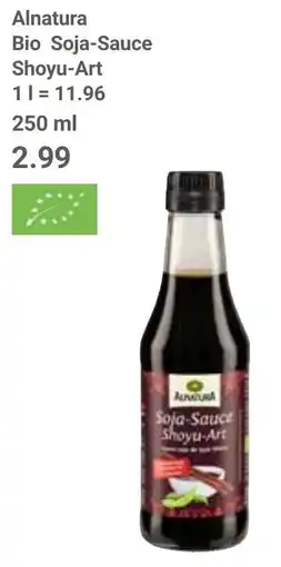 Globus Alnatura Bio Soja-Sauce Shoyu-Art Angebot