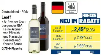 METRO Leoff Angebot