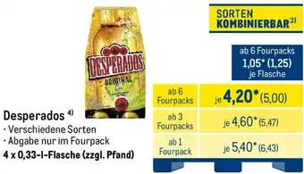 METRO Desperados Angebot