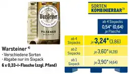 METRO Warsteiner Angebot