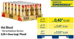METRO Hot Blood Angebot