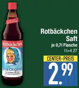 E-Center Rotbäckchen Saft Angebot