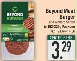E-Center Beyond Meat Burger Angebot
