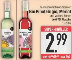 E-Center Bio Pinot Grigio, Merlot Angebot