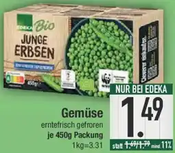 E-Center Edeka Bio Gemüse Angebot