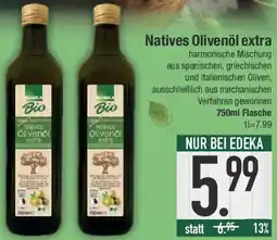 E-Center Edeka Bio Natives Olivenöl extra Angebot