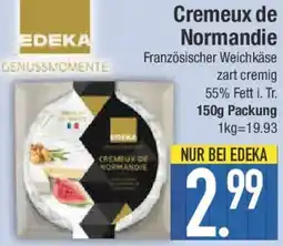 E-Center Edeka Genussmomente Cremeux de Normandie Angebot