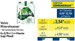 METRO Volvic Mineralwasser Angebot